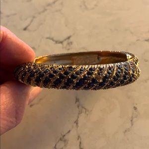 Lilly Pulitzer Sapphire like  Blue Bangle Bracelet